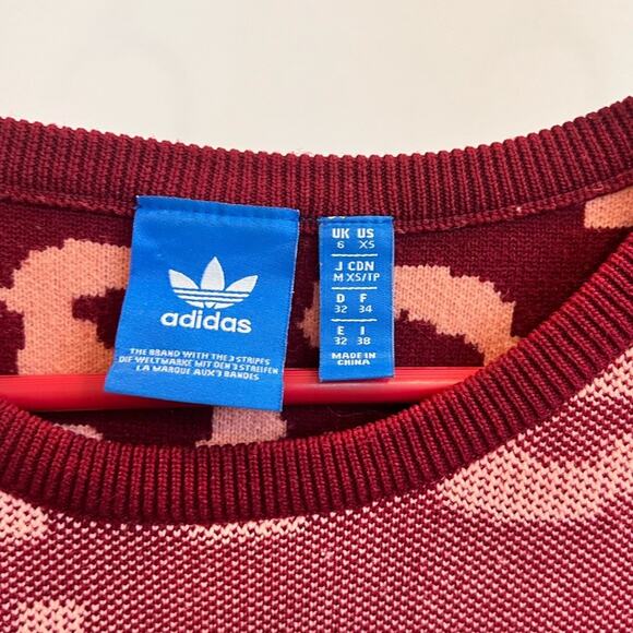 Back To School Adidas Originals Oversize shirt‎ Women's Sz Extra Small - Picture 4 of 6